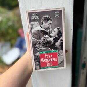 It's A Wonderful Life James Stewart Donna Reed‎ (VHS 1993) SEALED